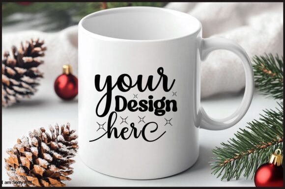 Christmas Mug Mockup 78: Premium Graphics for Product Mockups