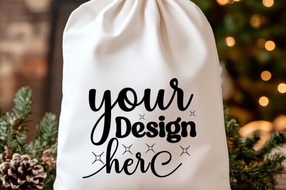 Christmas Santa Sack Mockup Jpg 12: Graphics for Product Mockups