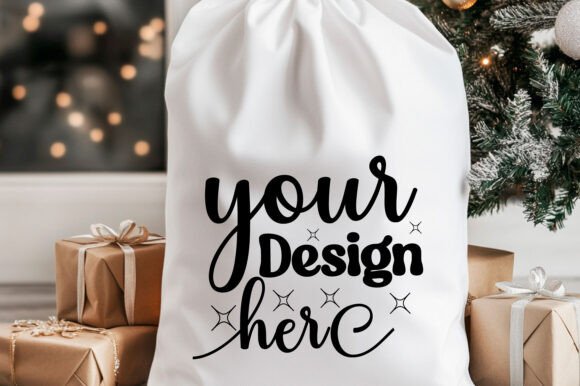 Christmas Santa Sack Mockup Jpg 38: Graphics for Product Mockups