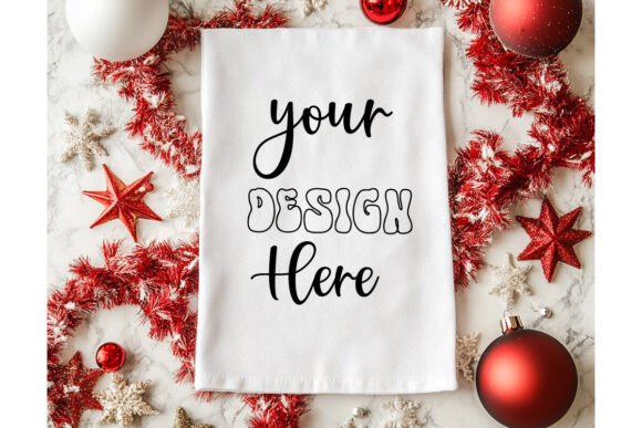 Review: Christmas Towel Mockup 31 for Holiday Embroidery