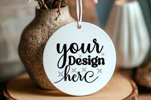 Valentine Round Mockup 71: Graphics for Product Mockups